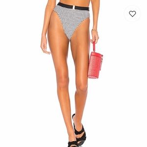 Onia X Weworewhat High Waisted Bikini Bottom